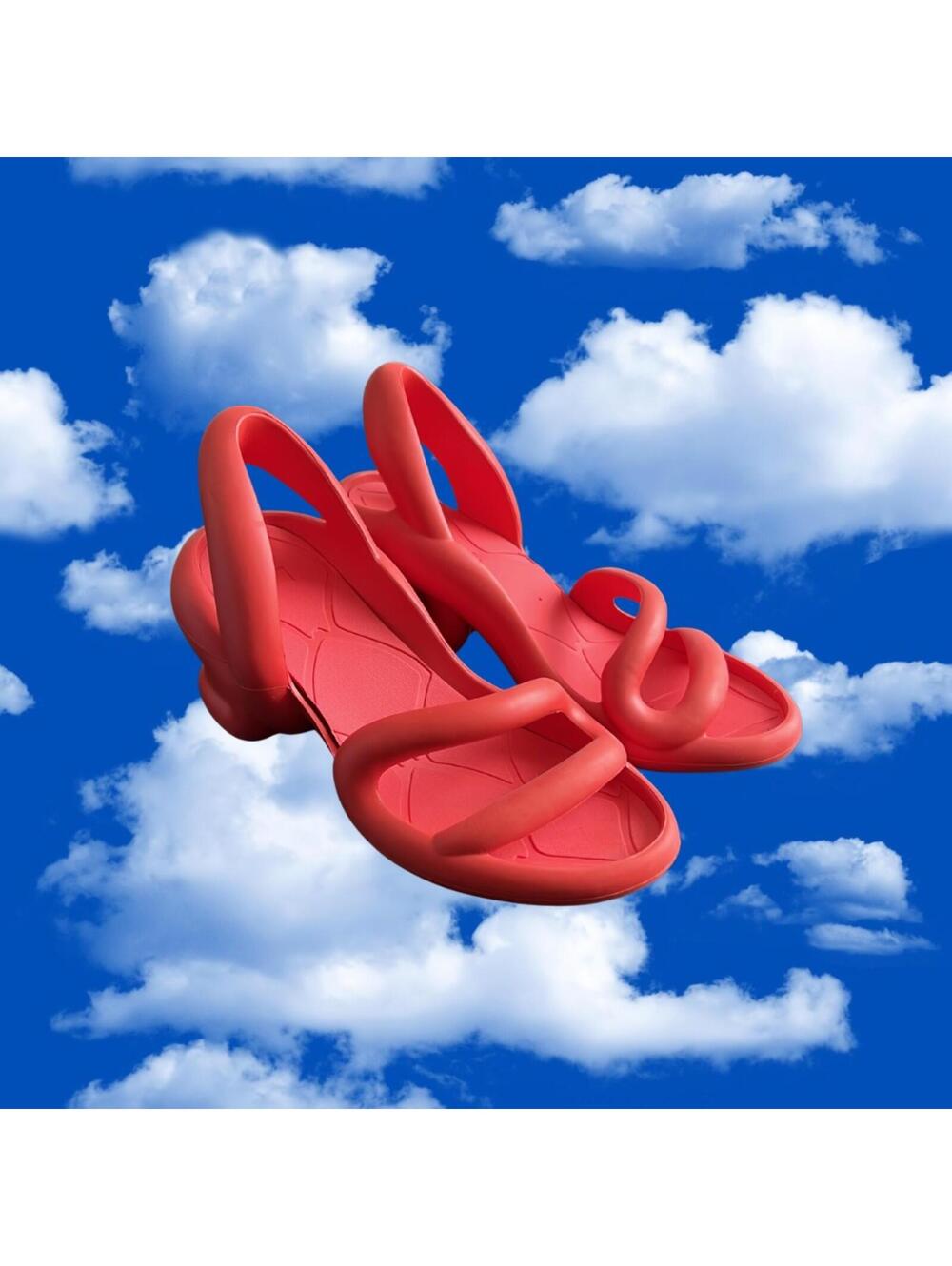 Camper Kobarah Red Sandals ORIGINAL Red Colour Women's EU 37 LIKE NEW MSRP $225